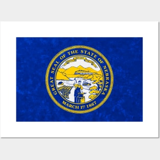 State flag of Nebraska Posters and Art